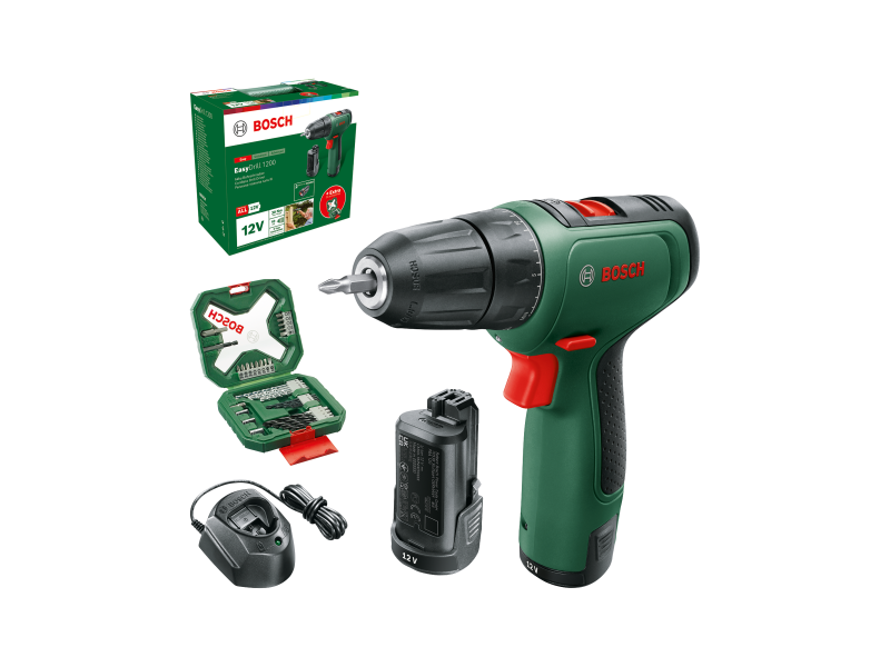 Akumulatorski vrtalnik-vijačnik Bosch EasyDrill 1200, 06039D3008